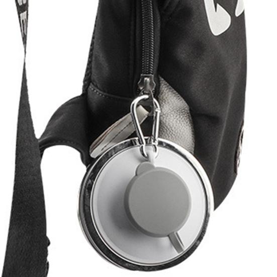 500ml Retractable Water Bottle Food Grade Leakproof Good Sealing Effect BPA Free Heat-Resistant Folding Type Water Bottle Retractable Beverage Cup