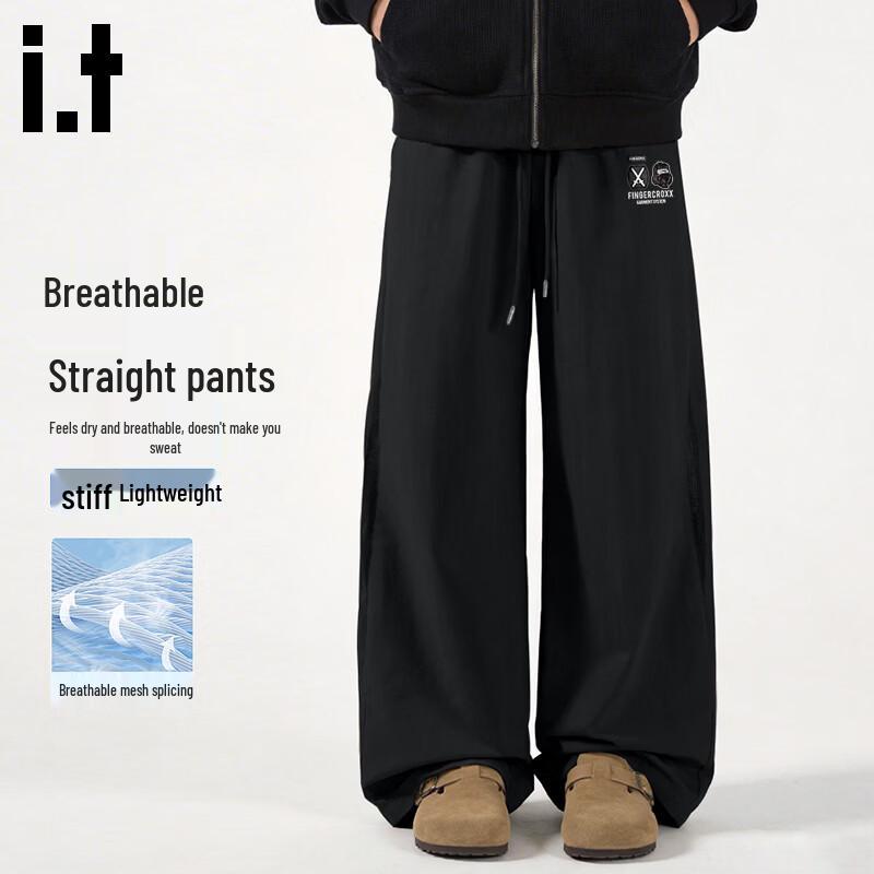 Fingercroxx Men s American Trendy Straight-Leg Pants 5XL