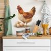 Chicken Egg Laying Hen Funny Wall Sticker Vertical Wall Art Artwork Picture Decals Decor For Living Room Home Kitchen Poster