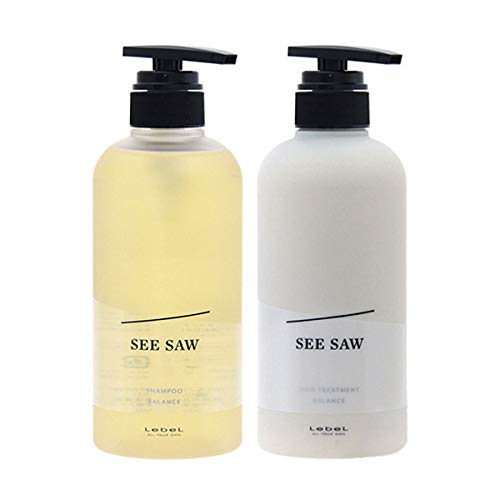 

Lebel SEE/SAW Hair & Scalp Shampoo B x Hair Treatment B 500ml/500g (Assorted Set)
