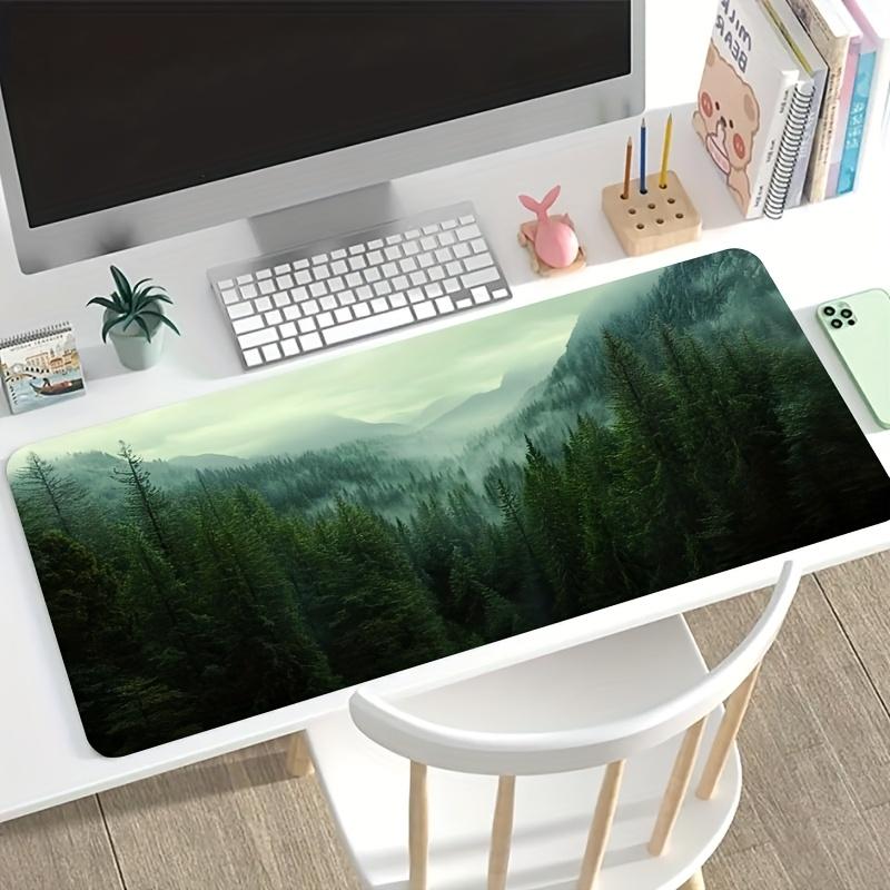 Wide Mouse Pad Wide Desk Mat Precision Cloth Surface Non Slip Rubber Base for Gaming PC Laptop Keyboard Setup Ideal Gaming Desk