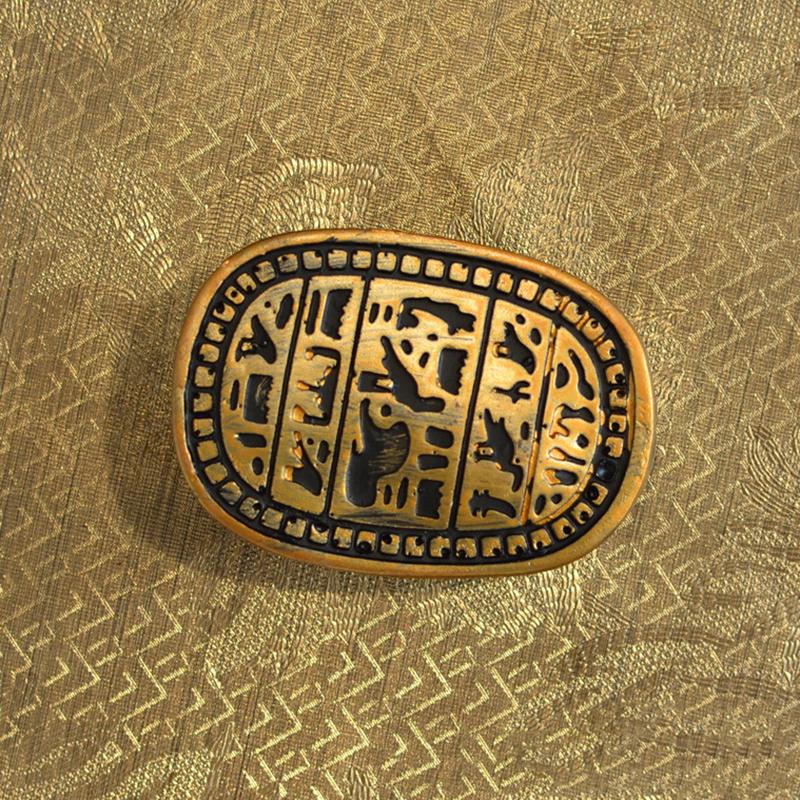 Ancient Egypt Scarab Ornament Resin Handicraft Gift Desktop Office Ornament Creativity Pharaoh Pyramid Souvenir