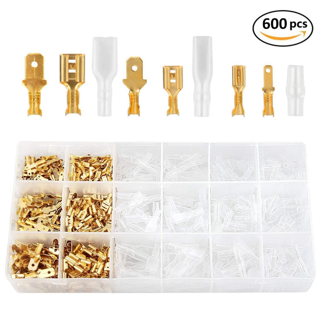 Hengshuo SN58B Terminal Crimper Set - Ratchet Crimp Tool for Bare Terminals