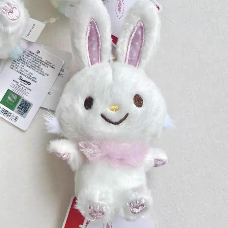 

Sanrio Wish Me Mell Plush Toy Keychain Cartoon Soft Stuffed Doll Pendant Backpack Bag Decor Kid Gift