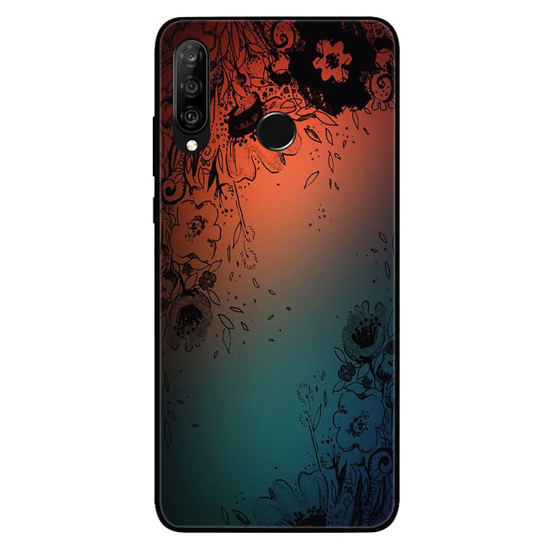 For Huawei P30 Lite Case Cover 6.15 inch Soft TPU Phone Case For Huawei P 30 lite Bumper Cover For Huawei P30 lite Coques Fundas