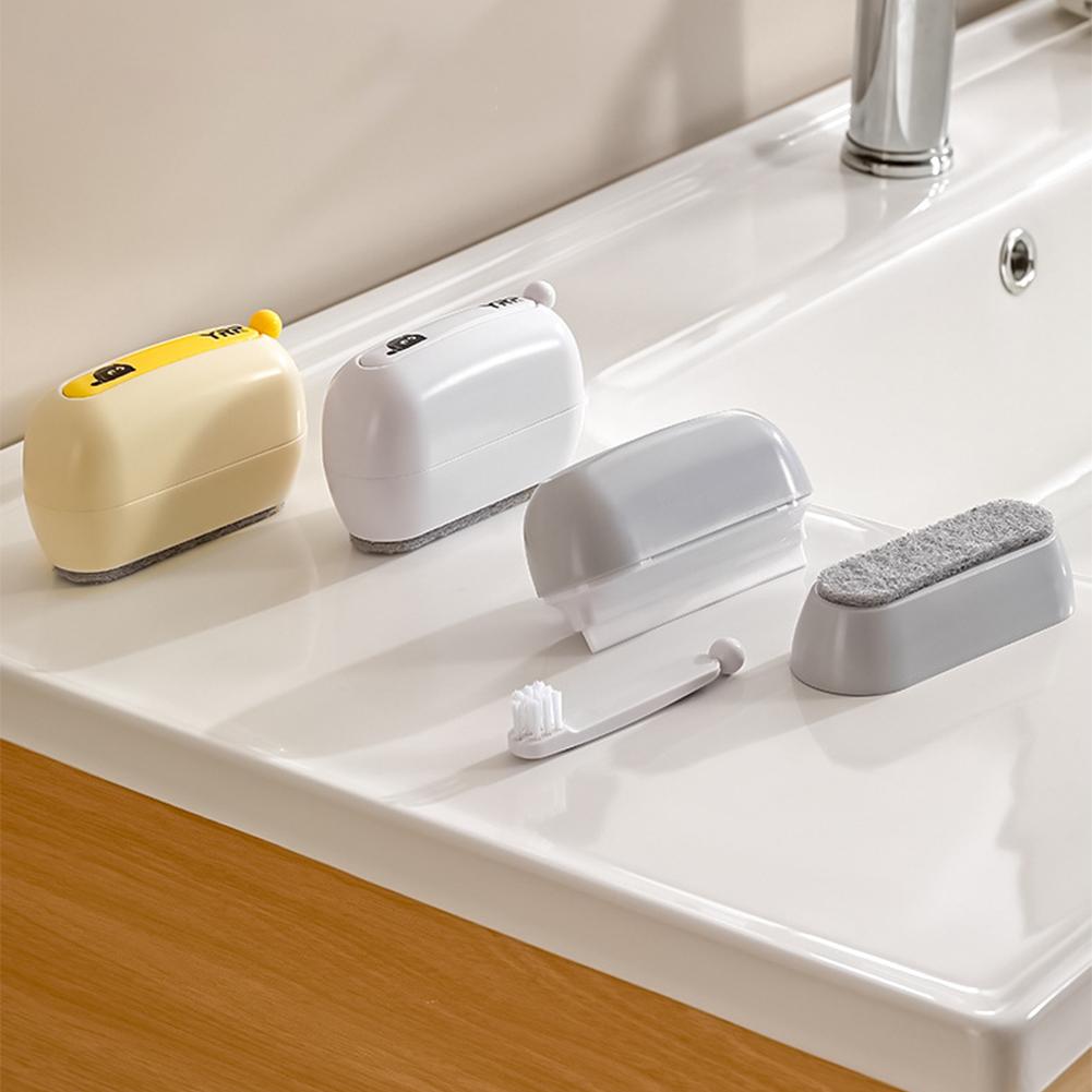 Multifunctional 3-in-1 Household Cleaning Brush Set Kitchen Crevice Scraper Tool for Countertop Dusting And Baking Oven