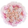 Rabbit Bouquet P Pink Bouquet Gift Plush Toy Q-FLA B-58