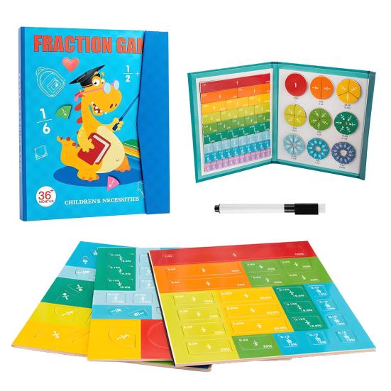 45659 Sets Magnetic Fraction Tiles Circles Percentage Decimal Fraction Learning
