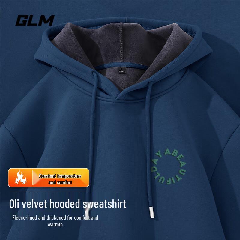 

GLM Unisex Plush Loose Fit Hooded Sweatshirt 5XL