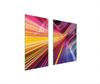 GLAS Schutzplatte Tafel 75x52 BUNT