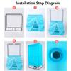 1000W Wardrobe Drying Machine 220V Household Drying Closet Stainless Steel Tube Cloth Portable Electric Clothes Dryer
