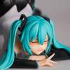 Anime Hatsune Miku Figure 1 6 Scale Prone Pose Desktop Ornament Collectible Model Toy Gift For Anime Fans