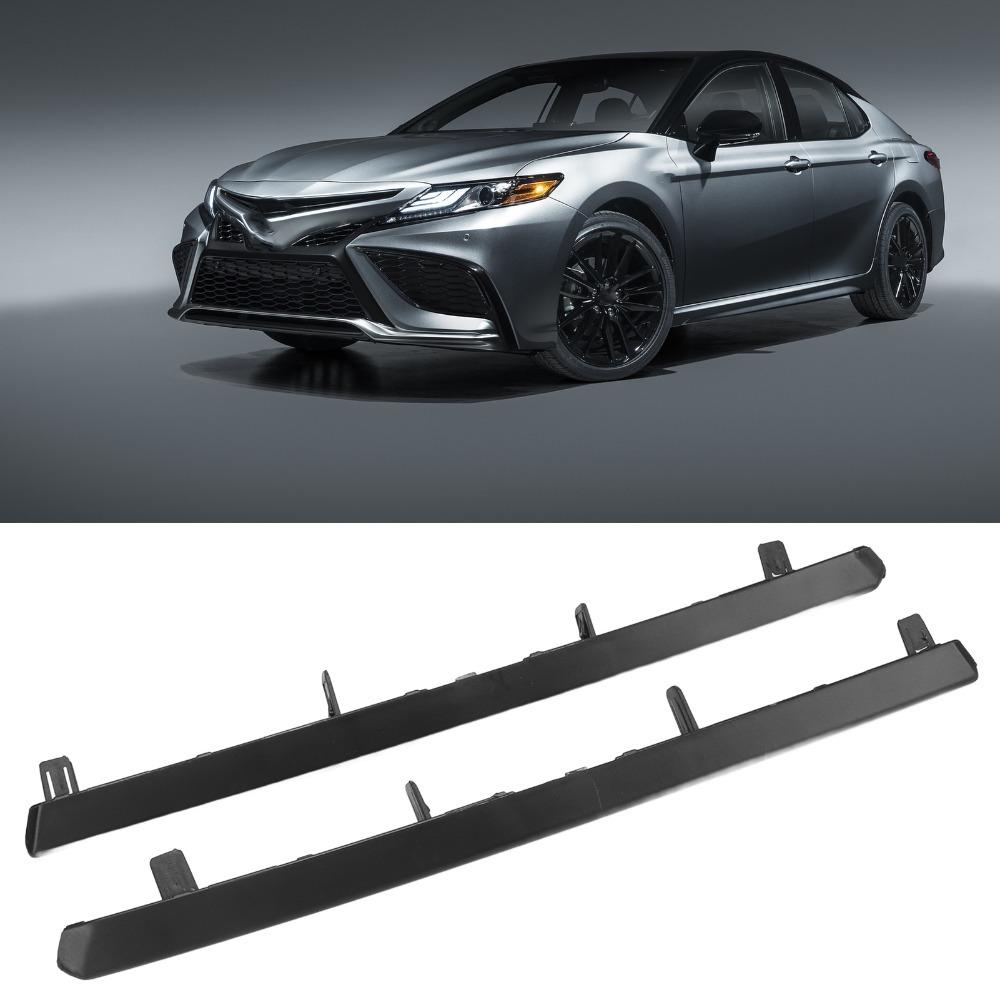 2PCS Black Rear Bumper Lower Molding Cover for Toyota Camry SE XSE 2018-2021