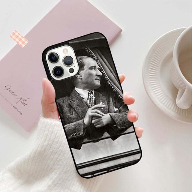 Mustafa Kemal Ataturk Phone Case For iPhone 17 Air 15 16 11 12 13 14 Pro Max Cover For iPhone 17 Air Max Plus Fundas