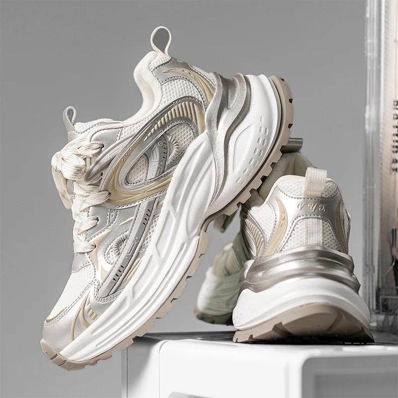 

Мужская обувь Кроссовки Мужские теннисные туфли Роскошные мужские повседневные кроссовки для бега Дышащие модные мокасины Кроссовки для мужчин 38