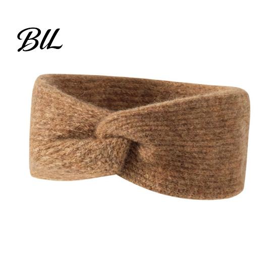 Versatile Winter Ear Warmer Women Headband, Twist Knot Knitted Thick Warm for Cold Weather Warmers, Cozy Head Wrap Autumn Accessories Thermal