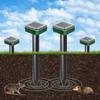 Solar Ultrasonic Snake Repellent - 6100 sq ft, Eco-Friendly, Outdoor Protection