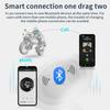 BT12C Wireless Bluetooth 5.3 Motorcycle Helmet Headset Motor Bike Handsfree Stereo Earphone Speaker Moto Earphone Headphone