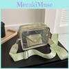 Unique Design Minimalist Shoulder Bag Trendy Street Style Pvc Crossbody Bag
