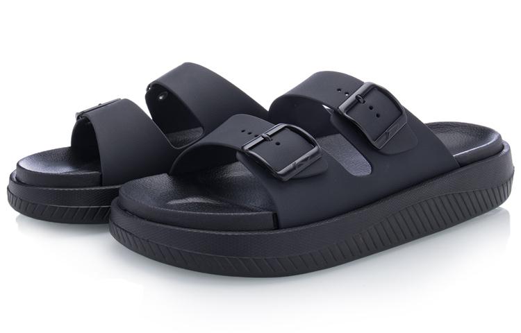 Li Ning Clap EVA Slip Resistant Slide Slippers Men's Black AGAQ001-3