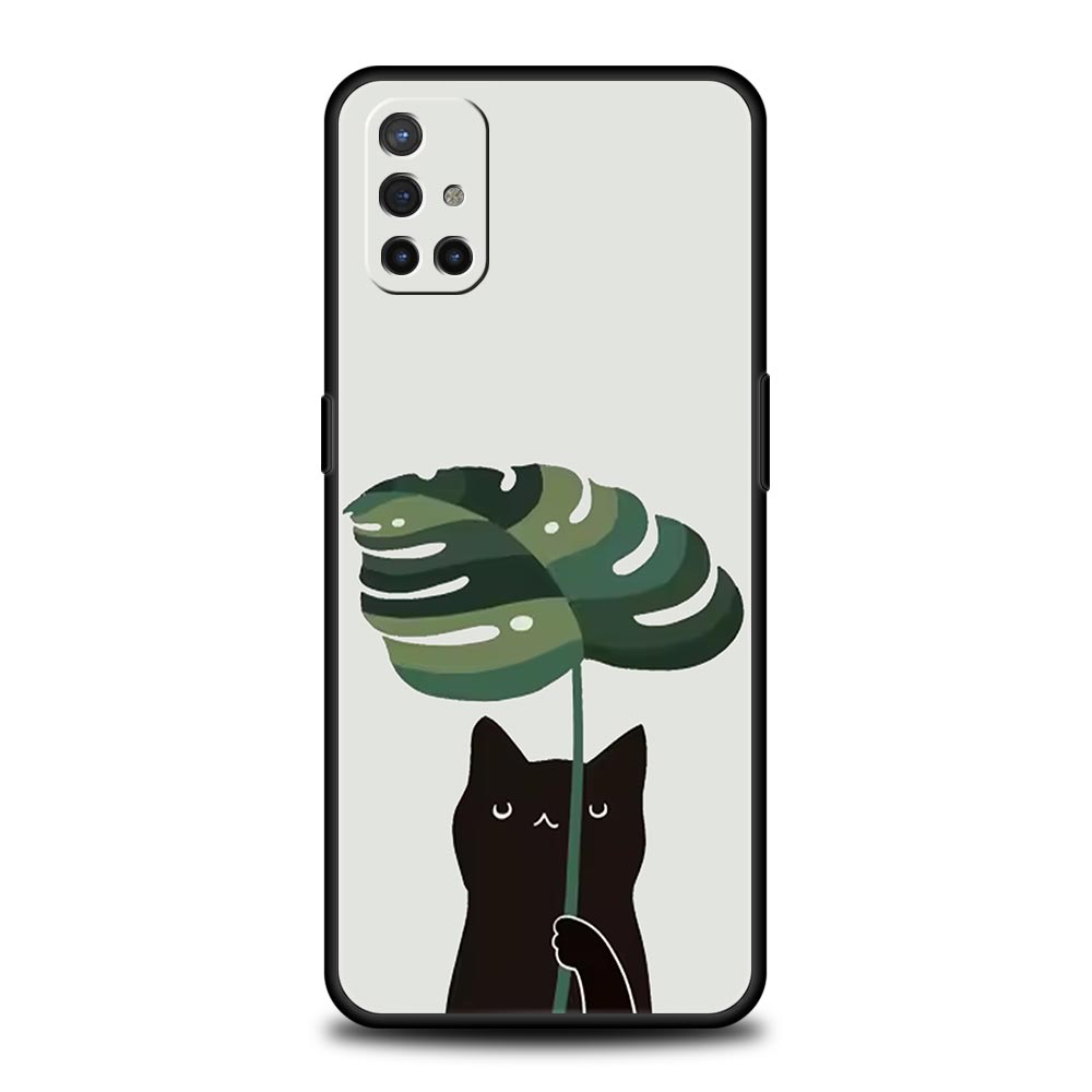 

Милый Чехол для Телефона с Кошкой Для OnePlus 13 12 11 10 9 8 7T Pro 13R 12R 10R 9RT 8T Nord N200 N30 2T CE 2 3 5G Lite Мягкий Чехол OnePlus Nord