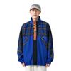 Li Ning Casual Sports Stand Collar Loose Jacket Men Jacket Blue AFDQ877-2