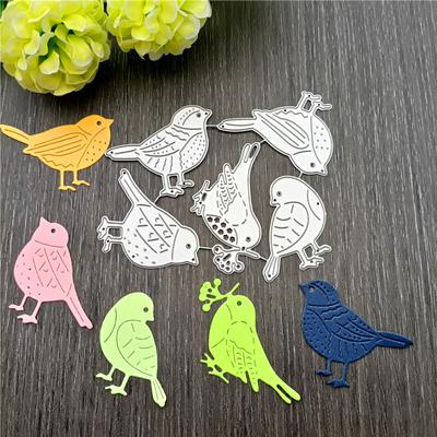 Ptáci Kovové wykrojníky Šablona DIY Scrapbooking Fotoalbum Dekor Ražba Výroba karet DIY Řemesla