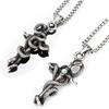 Retro Personalized Turquoise Plate Snake Sword Pendant, Non-fading Wear-resistant Necklace