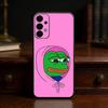 F-Funny P-Pepe the Frog Phone Case For Samsung S25,S24,S21,S22,S23,S30,Ultra,S20,Plus,Fe,Lite Black Shell