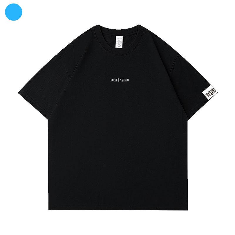 Tricou Imprimat Larg Concert Min Yoon-gi SUGA AgustD D-DAY