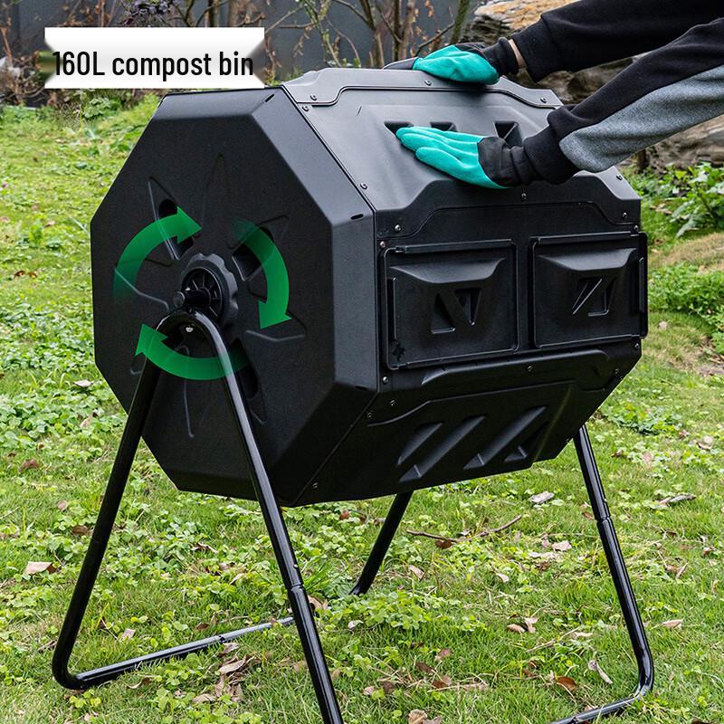 Outdoor Plastic Composting Bin