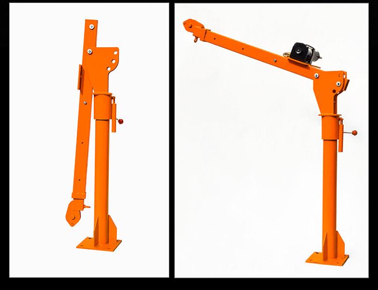 12/24V 1-Ton Vehicle-Mounted Electric Hoist Crane