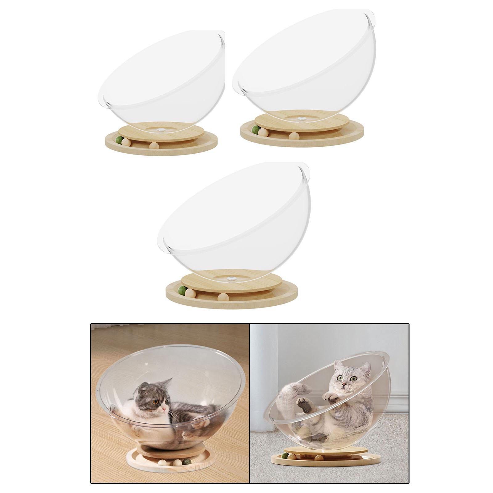 Space Capsule Cat Bed Four Seasons Universal Small Pets Bed Toy for Cats XL
