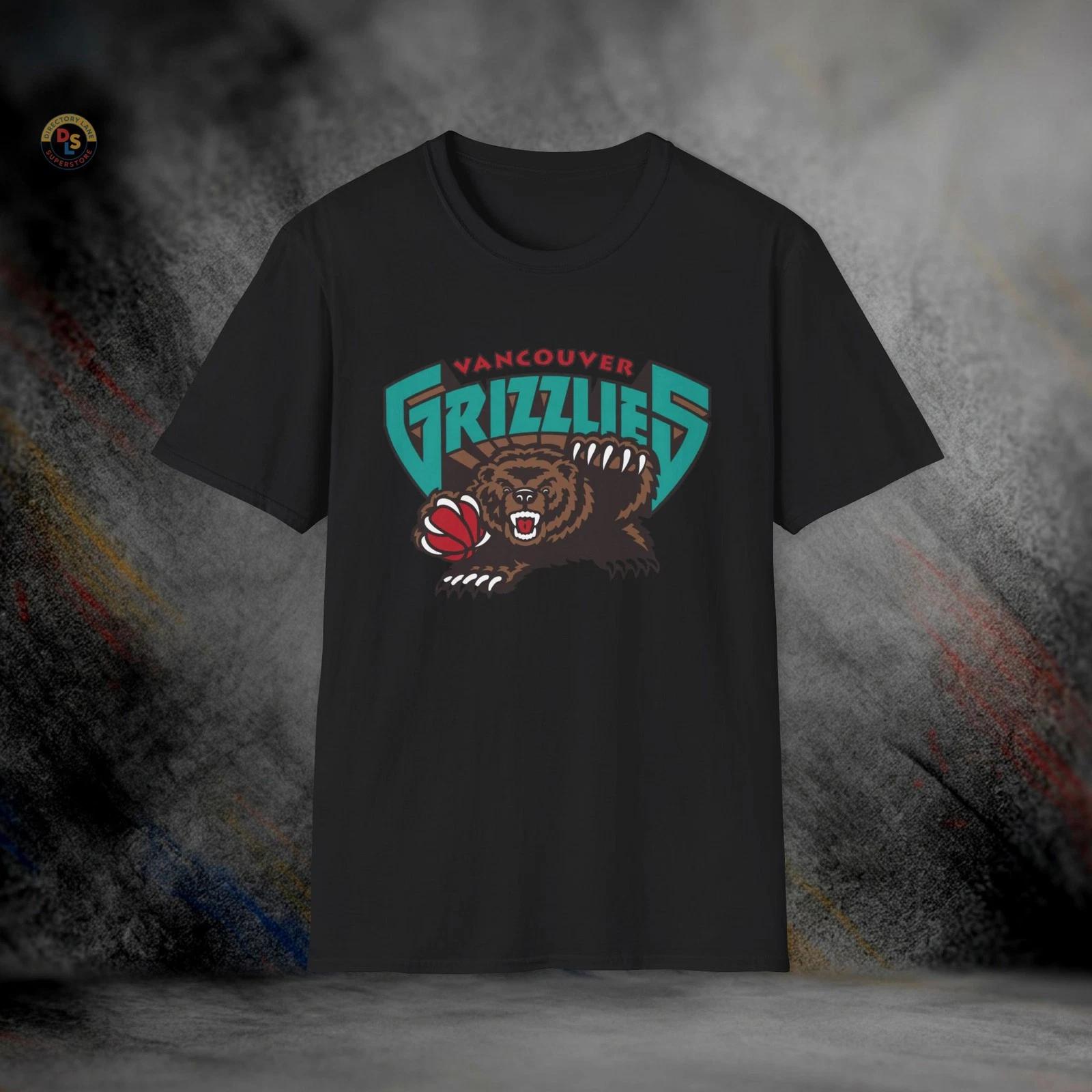 Vancouver Grizzlies Retro Basketball T-Shirt | Softstyle Tee XS