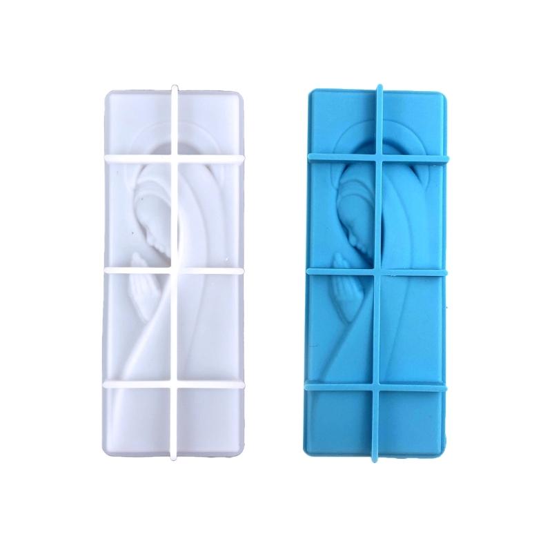 Creative Decor Gifts with this 3D Prayer Girl Silicone Candle Mold Easy to Use and Reusable Resin Molds DIY Crafts