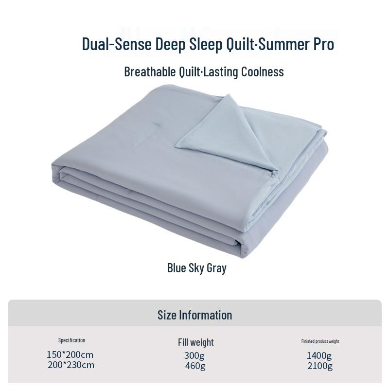 Summer Deep Sleep Quilt - Four Seasons Temperature Control for Parent-Child and Air Conditioning. Warm Spring, Autumn Comforter Core.