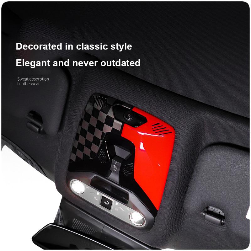 For Mini Cooper J01 J05 F65 F66 U25 2024 2025 For Electric Car Reading Light Frame Cover Stickers Decor Car Interior Accessories