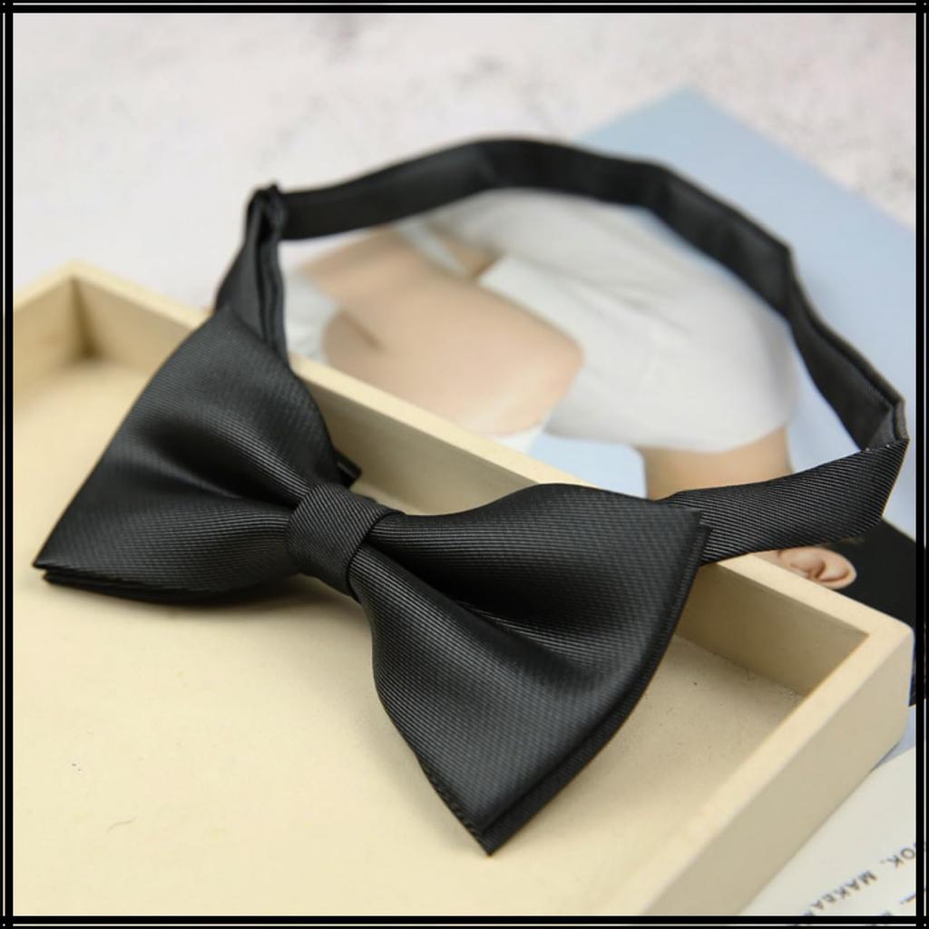 [White Fang] Moderne Fliege, Polyester, Stilvoll, Für Damen & Herren, NC044 (Marine)