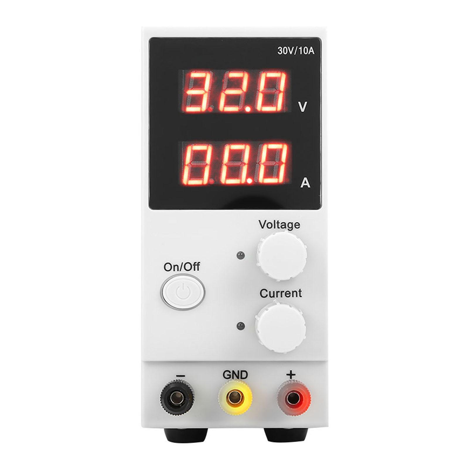 

0 0 10A Output Adjustable Digital Switch DC Power Supply with 3LED Display