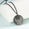 Egyptian Goddess Pendant Necklaces Gold Color Magic Wing Chains Kabbalah Amulet Solomon Necklace Stainless Steel Men Jewelry