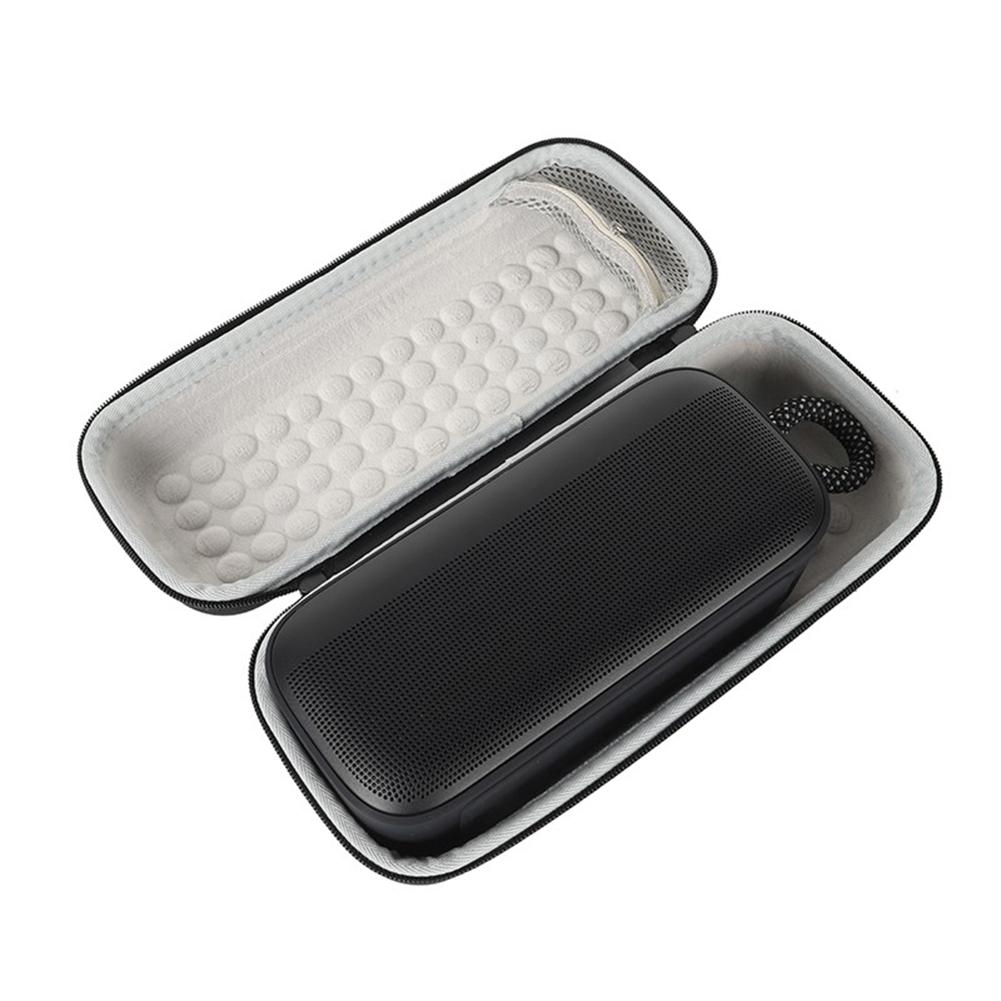 Compact EVA Carrying Case For Bose Plus Speaker Shockproof Travel Storage Box With Cable Organizer Hard Shell Protective Case