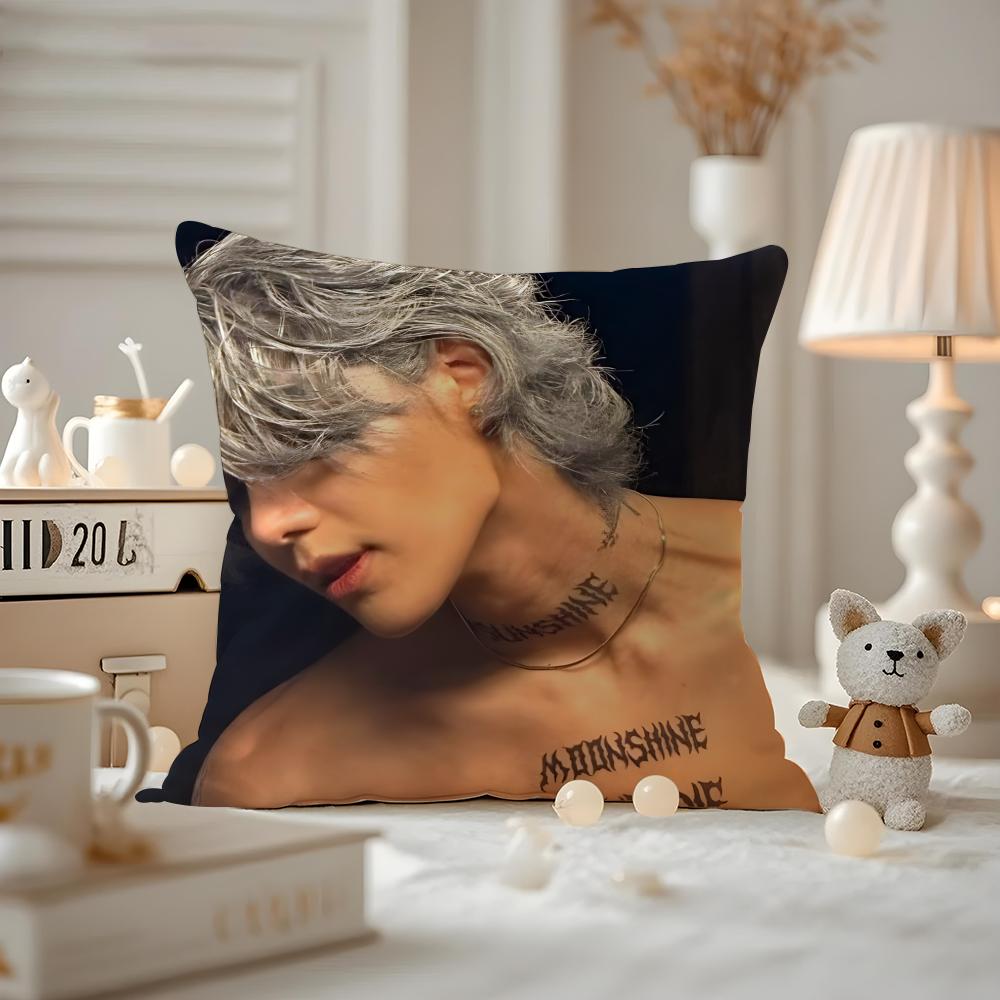 Jeff Satur Kissenbezug Musterbedruckter Kissenbezug für Wohnzimmer Sofakissenbezug & Schlafzimmerdekoration