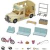 Sylvanian Families Camping Car Toy Set for Ages 3 and Up, ST Mark Certified, Dollhouse Accessory