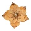 Gold Dust Christmas Flower Christmas Tree Ornament Accessories Christmas Wreath Ornament Christmas Decoration Flower Head False Flower