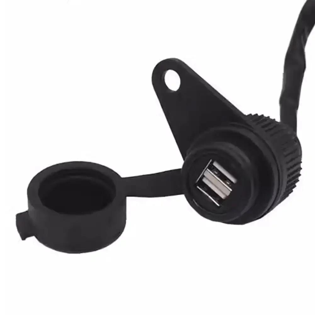 Dual USB Charger Plug Socket Adapter Charging for YAMAHA MT09 MT-09 SP FZ09 XSR900 XSR 900 Tracer 900 9 GT 9GT 900GT Accessories