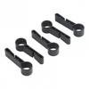 Headlamp Clips 30 Pcs Sturdy Plastic for Secure Helmet Fixing During Activities