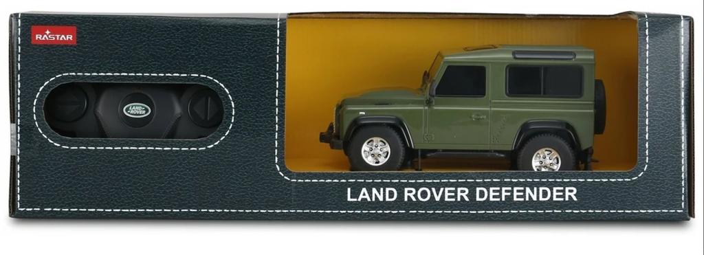 Land Rover Defender R/C Zdalnie Sterowany Samochód Auto 1:24 Zielony