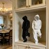 Denker Statuen Skulpturen Bücherregal Dekorationen Plastik Denker Statue Ornament, Einweihungsgeschenk Dekorationsartikel Geschenk