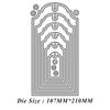 Border Labels Metal Cutting Dies Stencil For DIY Scrapbooking Embossing Paper Cards Album Making Decorative Craft Cut Template