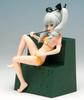 PLATZ Girls Panzer Anchovy Swimsuit Garupan 10th Anniversary Special Scale 28x4x12cm Molded Color Resin Kit & Ver. Edition! 1/10 GPSP-12